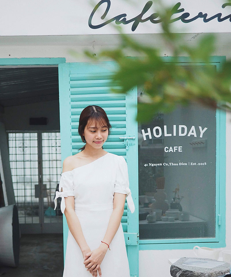 Đầm lệch vai cho nữ đẹp, dễ thương Đầm lệch vai cho nữ đẹp, dễ thương