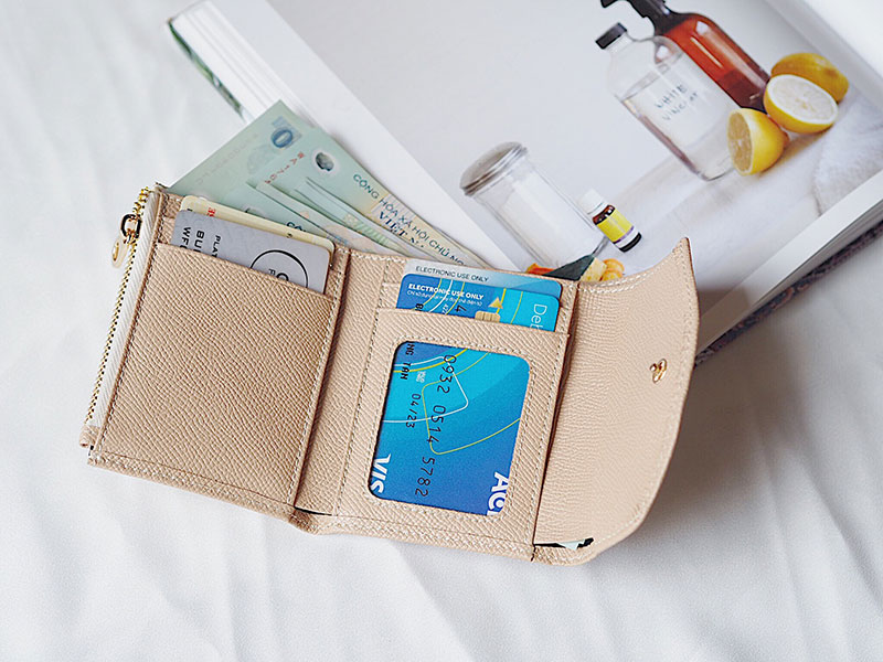 Ví nữ mini gập 3